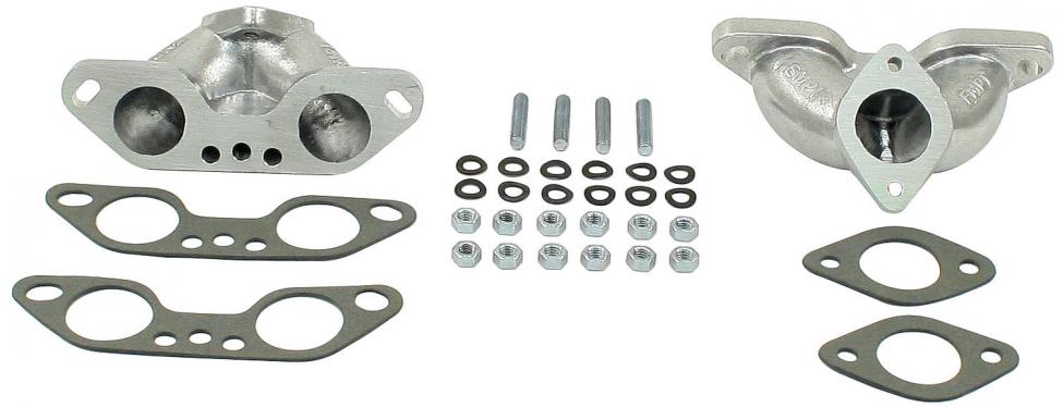 Ansaugkrümmer Weber ICT für VW Oldtimer - Aluminium